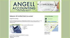 Desktop Screenshot of angellaccounting.com